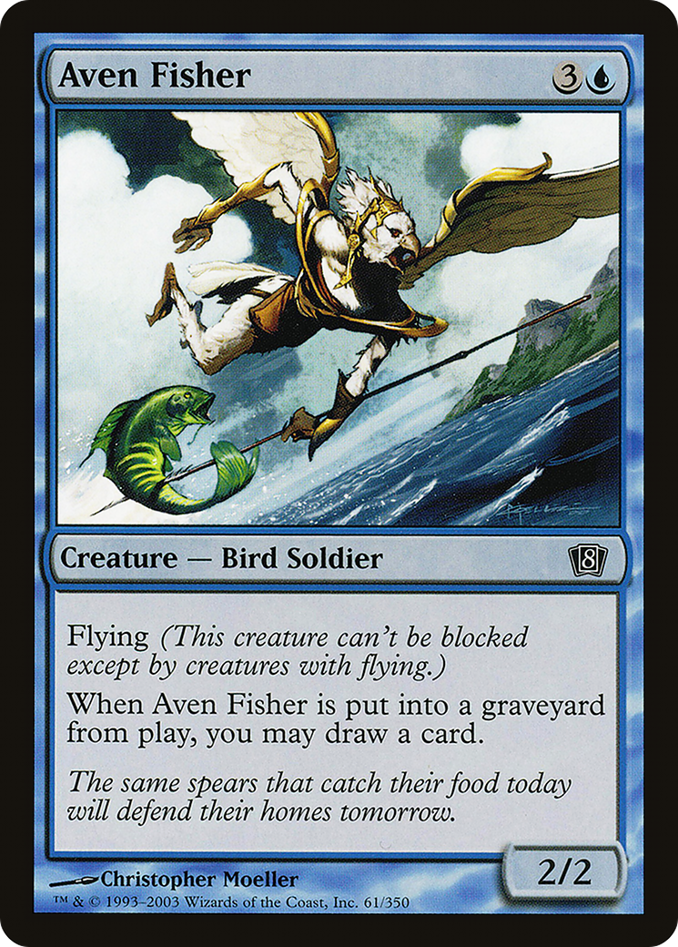 Aven Fisher (8ED-61★) (Foil)
