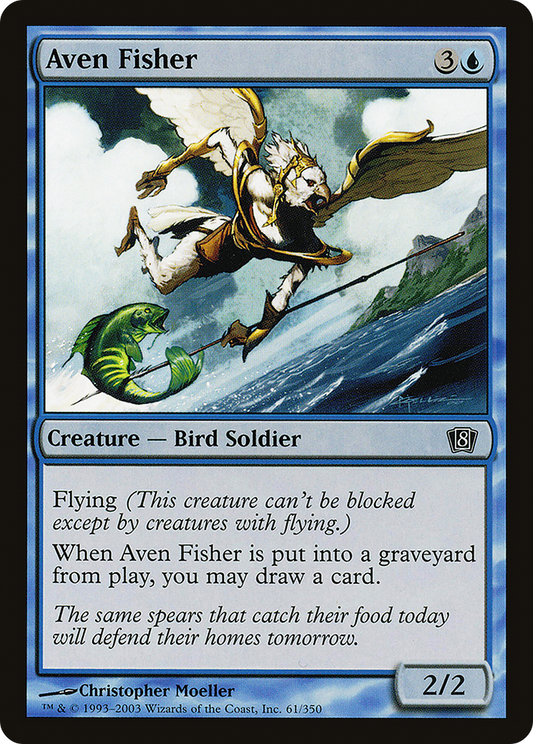 Aven Fisher (8ED-61★) (Foil)
