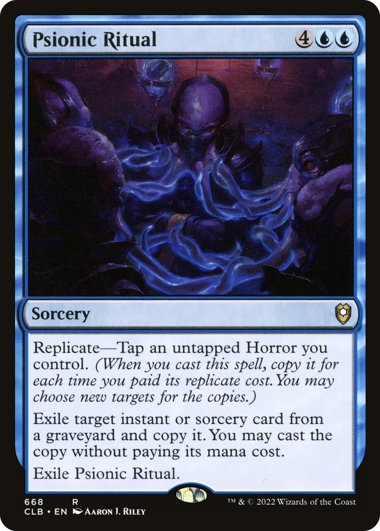 Psionic Ritual (CLB-668)