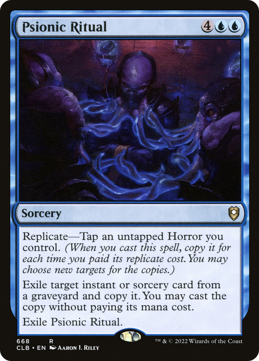 Psionic Ritual (CLB-668)