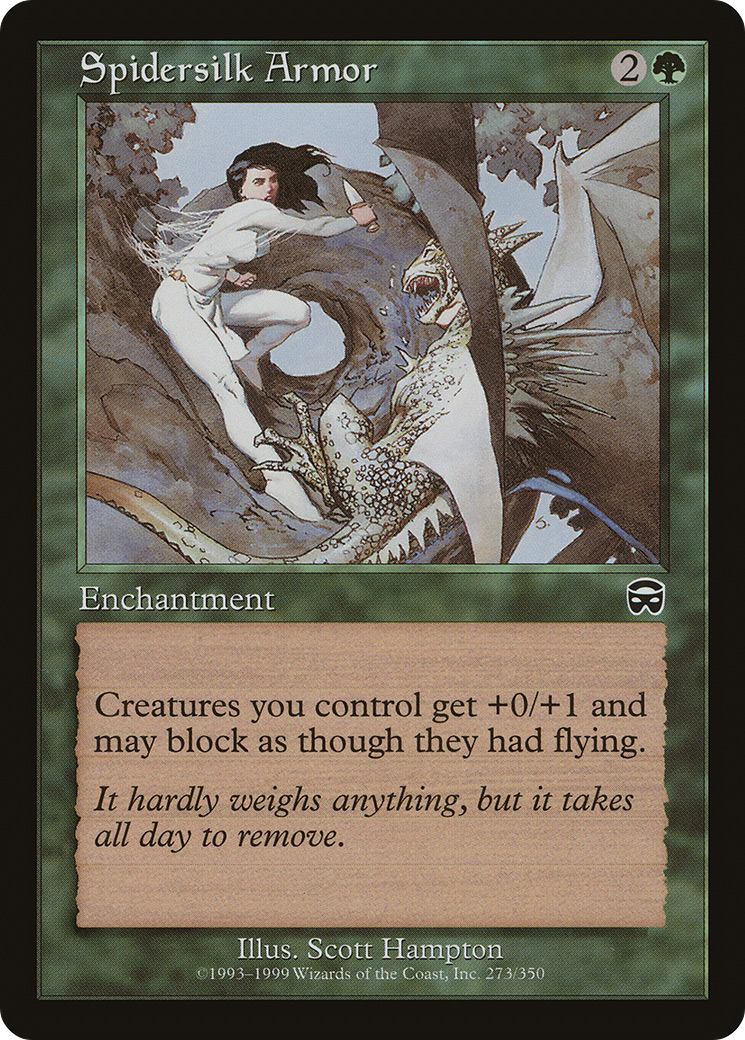 Spidersilk Armor (MMQ-273) (Foil)