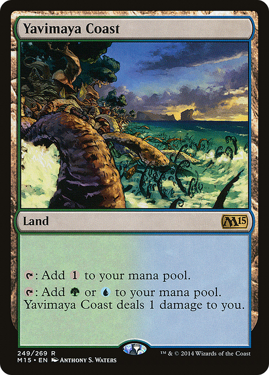 Yavimaya Coast (M15-249) (Foil)