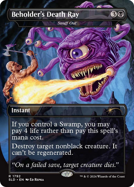 Beholder's Death Ray / Snuff Out (SLD-1792) (Borderless)