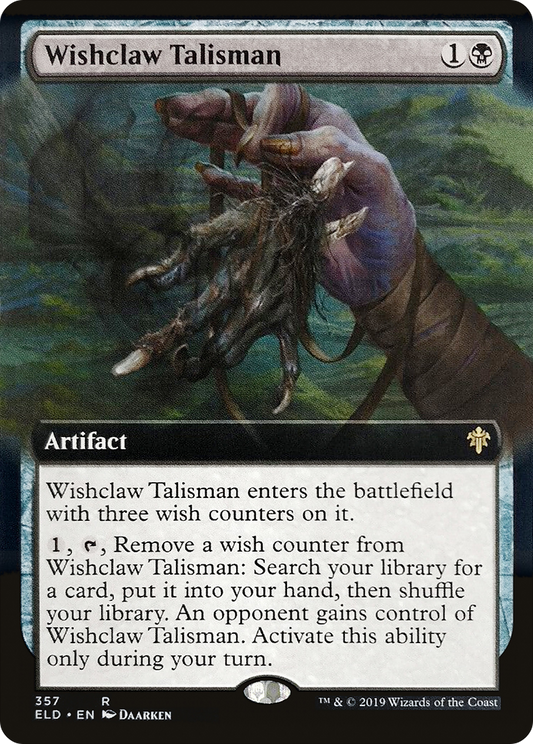 Wishclaw Talisman (ELD-357) (Extended Art) (Foil)