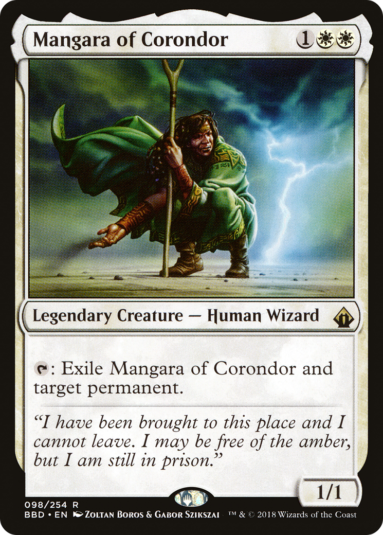 Mangara of Corondor (BBD-098) (Foil)