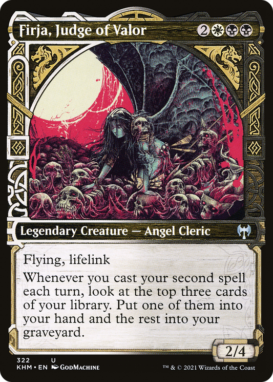 Firja, Judge of Valor (KHM-322) (Showcase) (Foil)