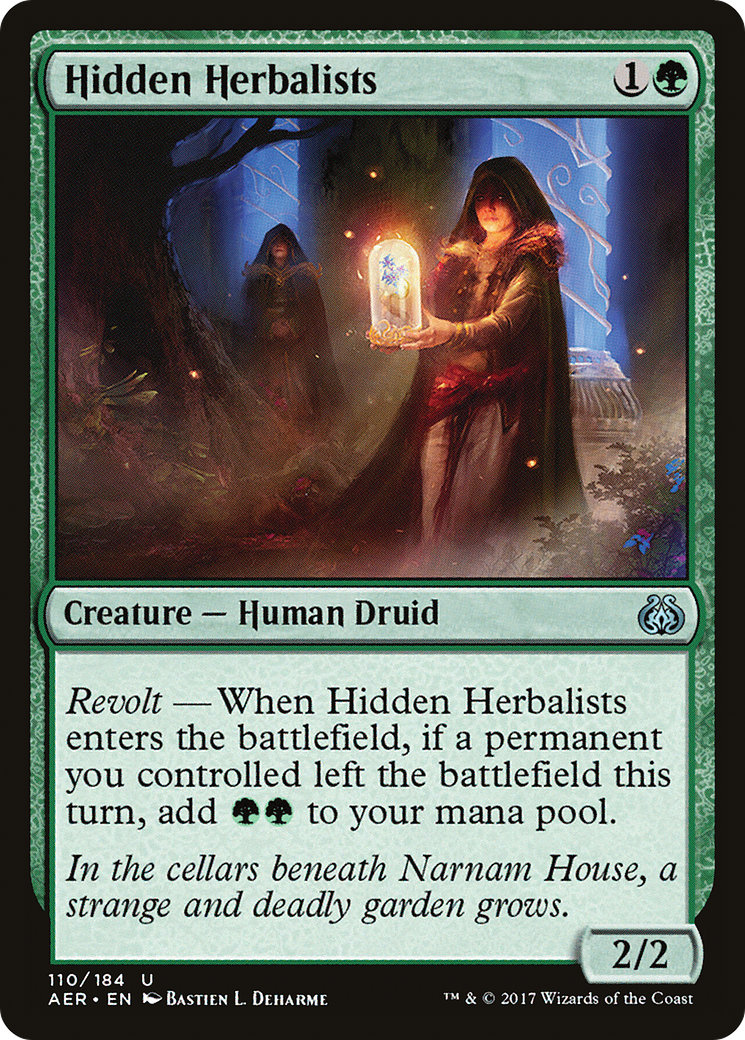 Hidden Herbalists (AER-110) (Foil)