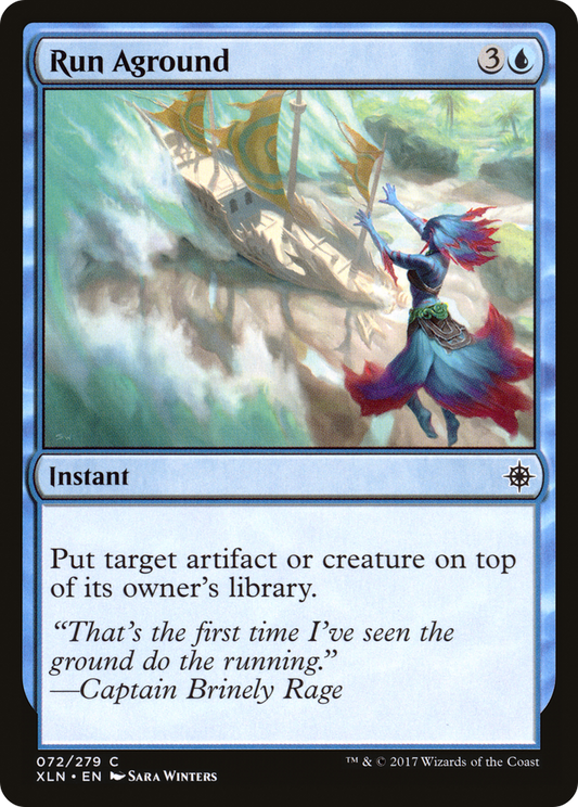 Run Aground (XLN-072) (Foil)