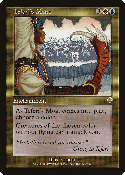 Teferi's Moat (INV-279) (Foil)