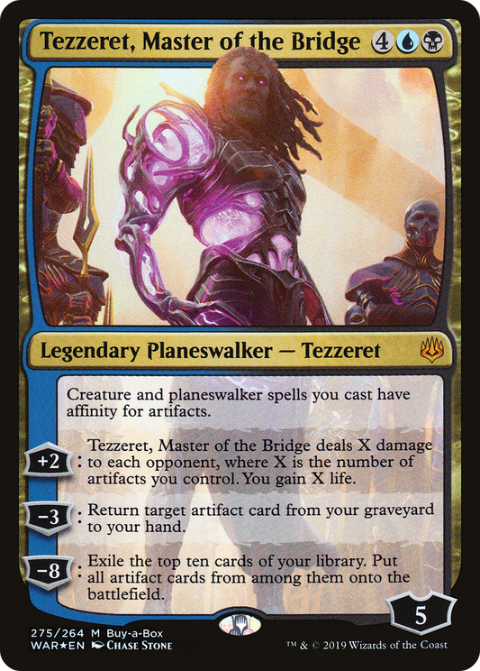 Tezzeret, Master of the Bridge (BABP-275) (Foil)