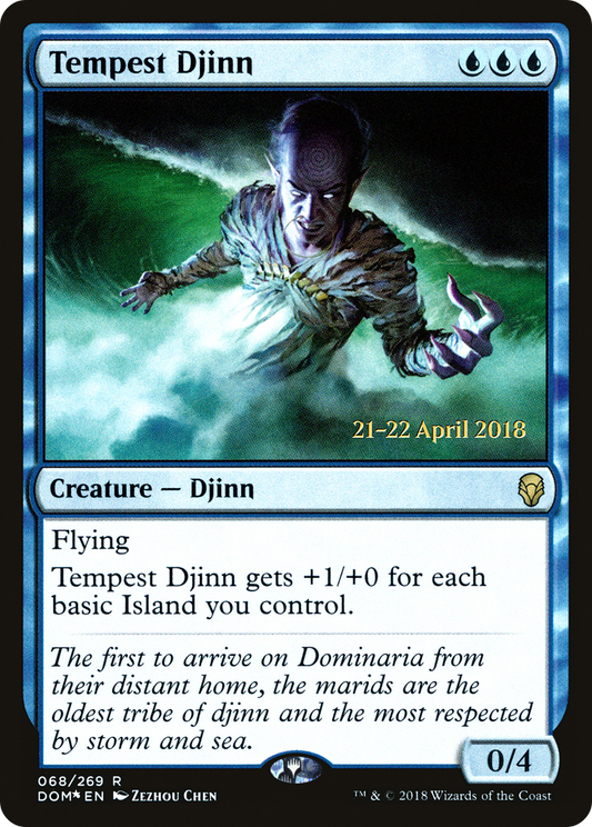 Tempest Djinn (PRE-68S) (Foil)