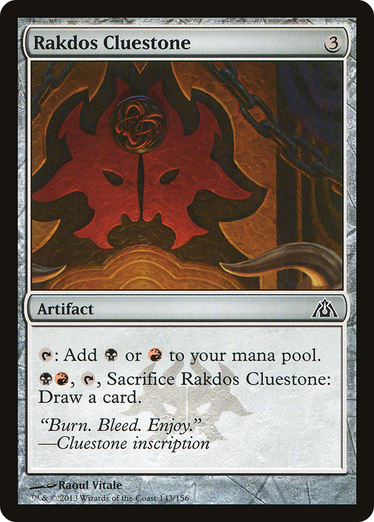Rakdos Cluestone (DGM-143) (Foil)