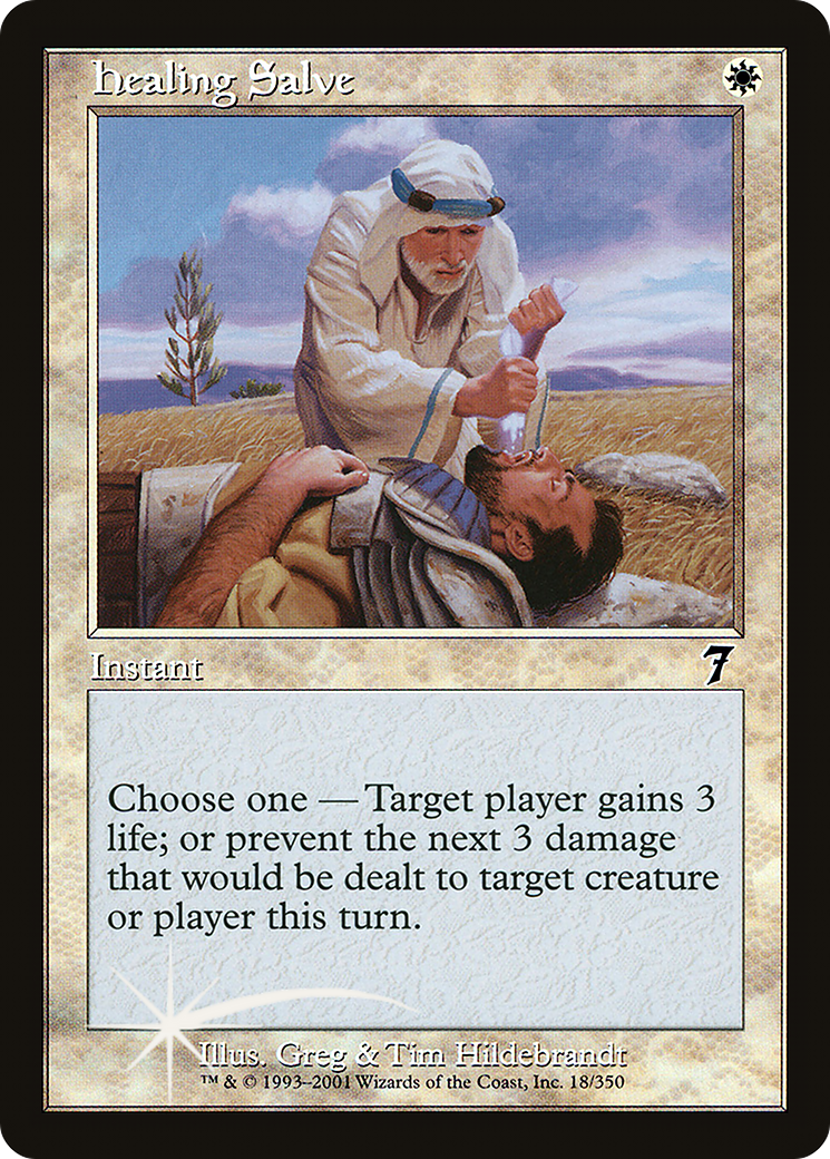 Healing Salve (7ED-18★) (Foil)