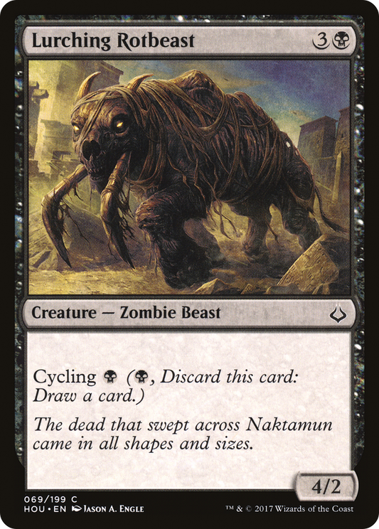 Lurching Rotbeast (HOU-069) (Foil)