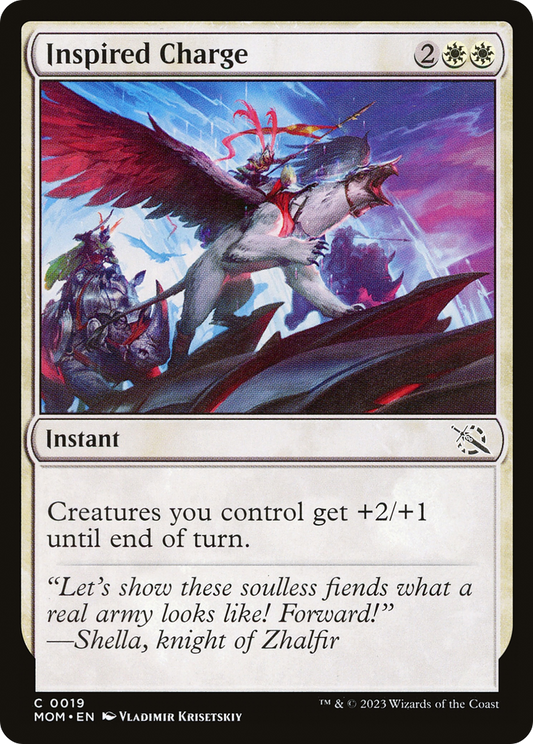 Inspired Charge (MOM-019) (Foil)