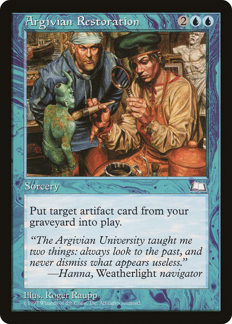 Argivian Restoration (WTH-034)