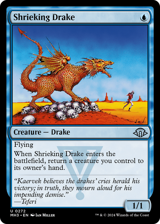 Shrieking Drake (MH3-272) (Foil)