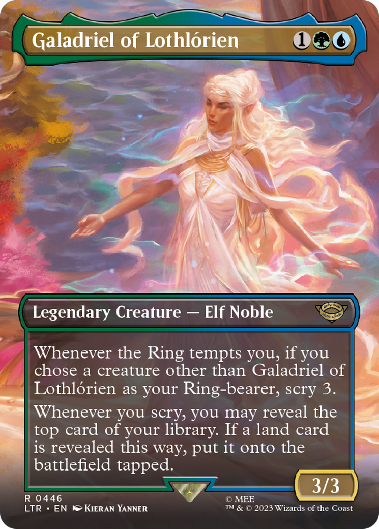 Galadriel of Lothlórien (LTR-446) (Borderless) (Foil)