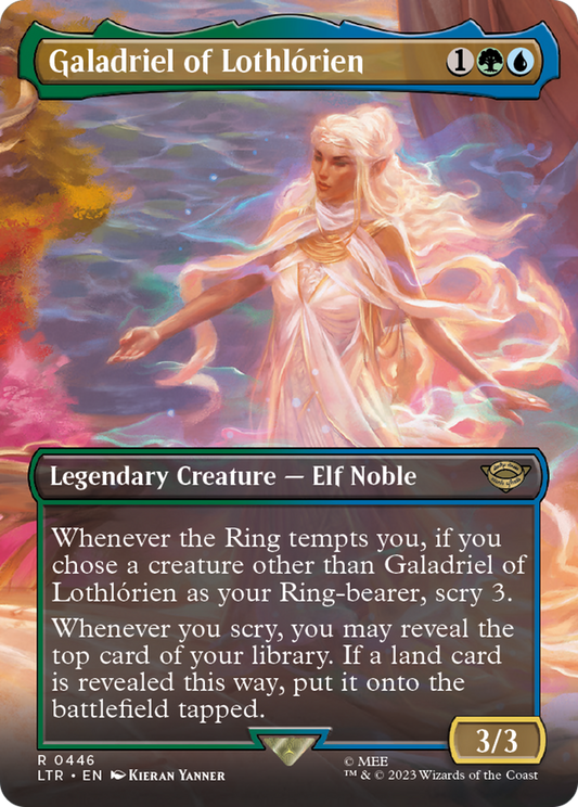 Galadriel of Lothlórien (LTR-446) (Borderless) (Foil)