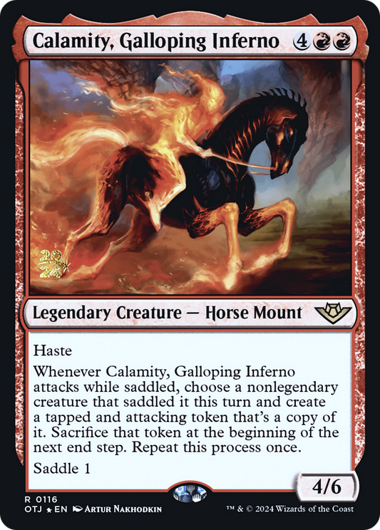 Calamity, Galloping Inferno (PRE-116S) (Foil)