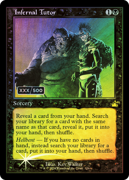 Infernal Tutor (RVR-326Z) (Foil) (Serialized)