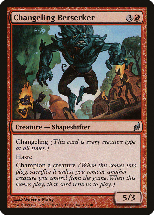 Changeling Berserker (LRW-160)