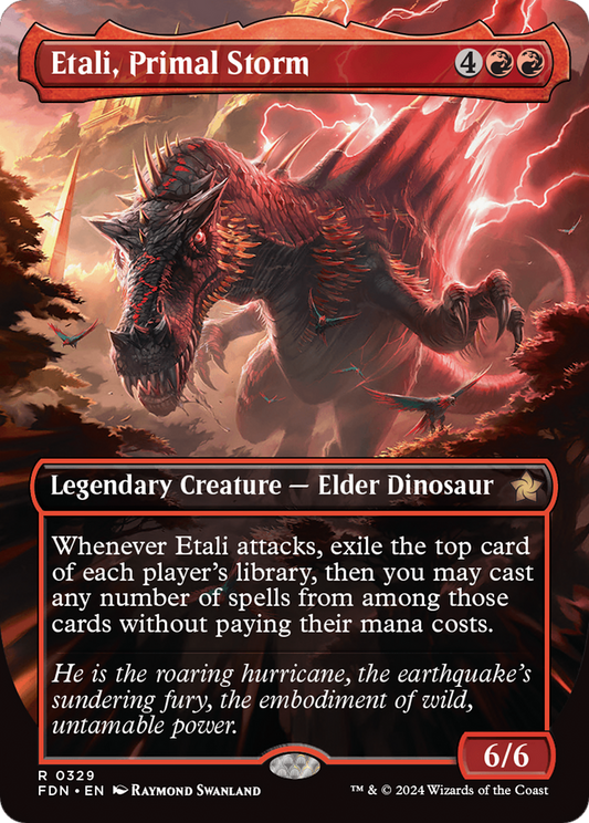 Etali, Primal Storm (FDN-329) (Borderless) (Foil)