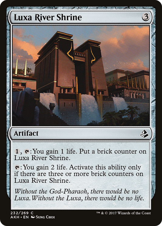Luxa River Shrine (AKH-232) (Foil)