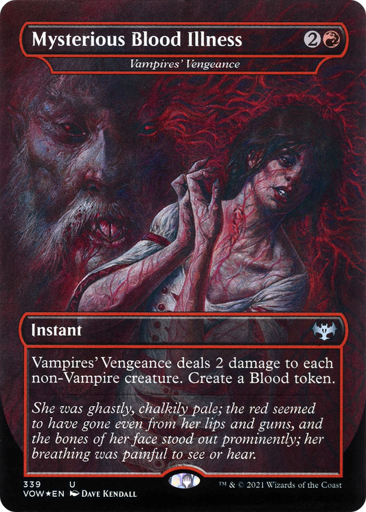 Mysterious Blood Illness / Vampires' Vengeance (VOW-339) (Borderless)