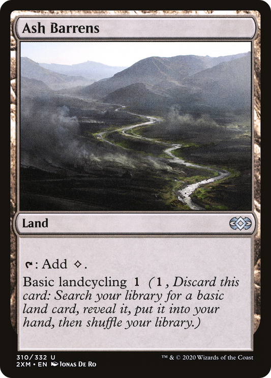 Ash Barrens (2XM-310) (Foil)