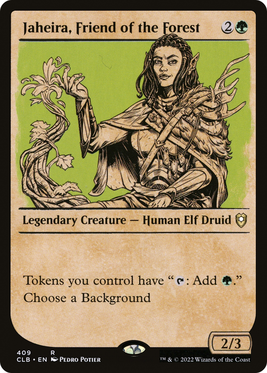 Jaheira, Friend of the Forest (CLB-409) (Showcase)