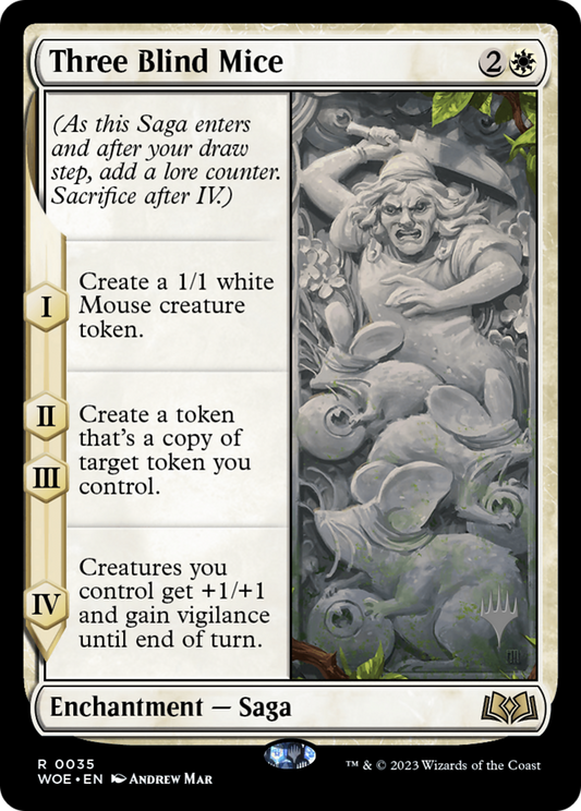 Three Blind Mice (PPWOE-35P) (Foil)