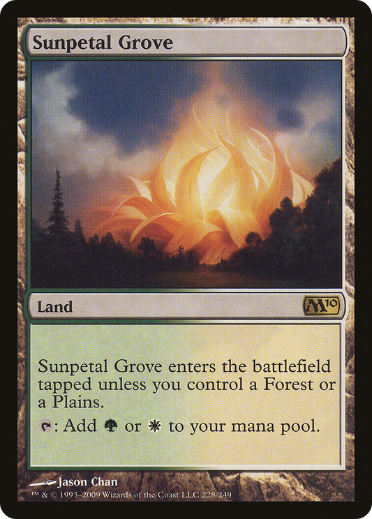 Sunpetal Grove (M10-228) (Foil)