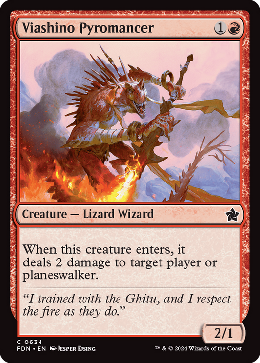 Viashino Pyromancer (FDN-634)