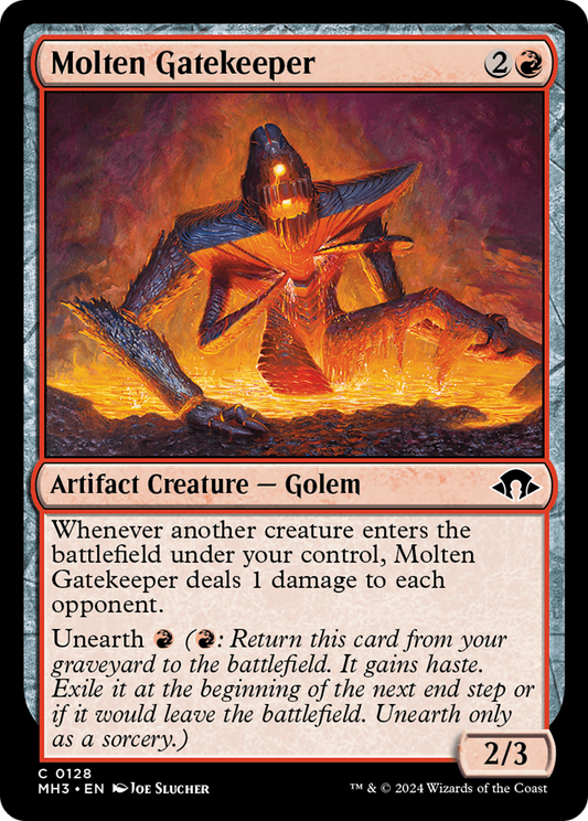 Molten Gatekeeper (MH3-128) (Foil)