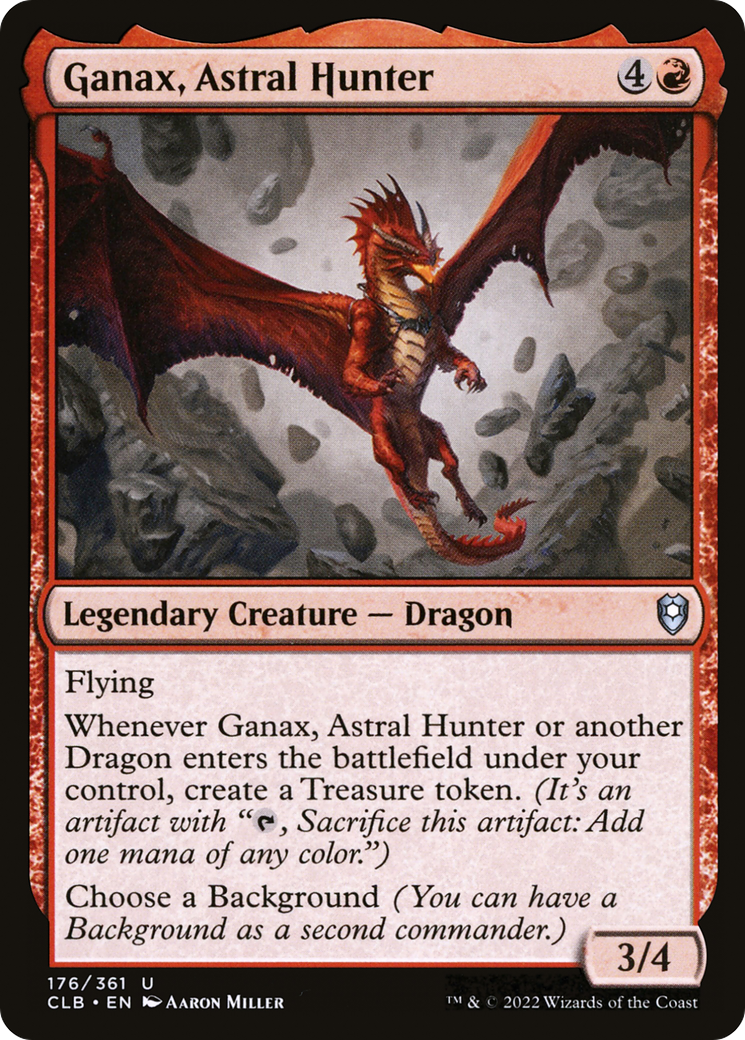 Ganax, Astral Hunter (CLB-176) (Foil)