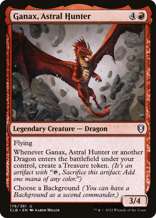 Ganax, Astral Hunter (CLB-176) (Foil)