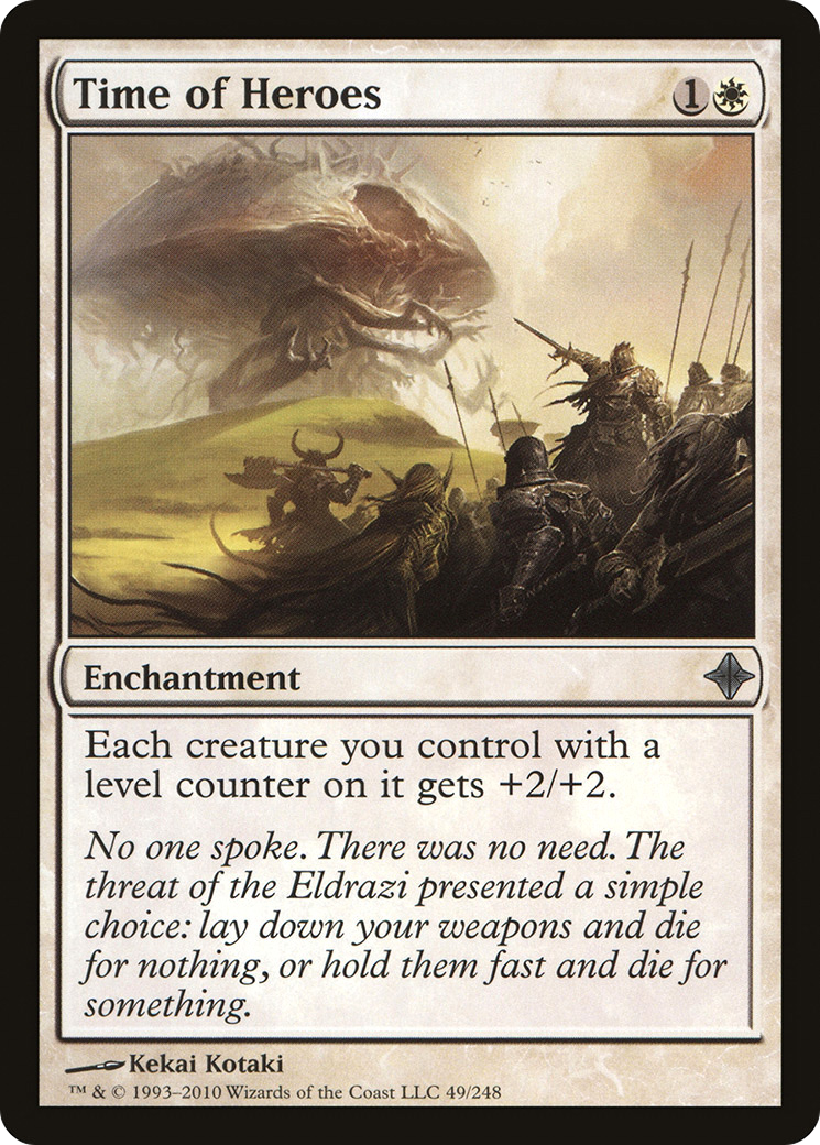 Time of Heroes (ROE-049) (Foil)