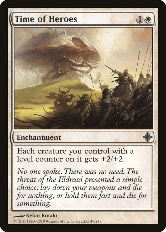 Time of Heroes (ROE-049) (Foil)