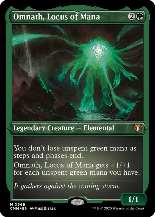 Omnath, Locus of Mana (CMM-568) (Etched Foil)
