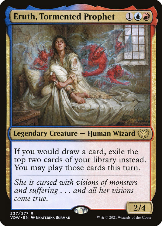 Eruth, Tormented Prophet (VOW-237) (Foil)