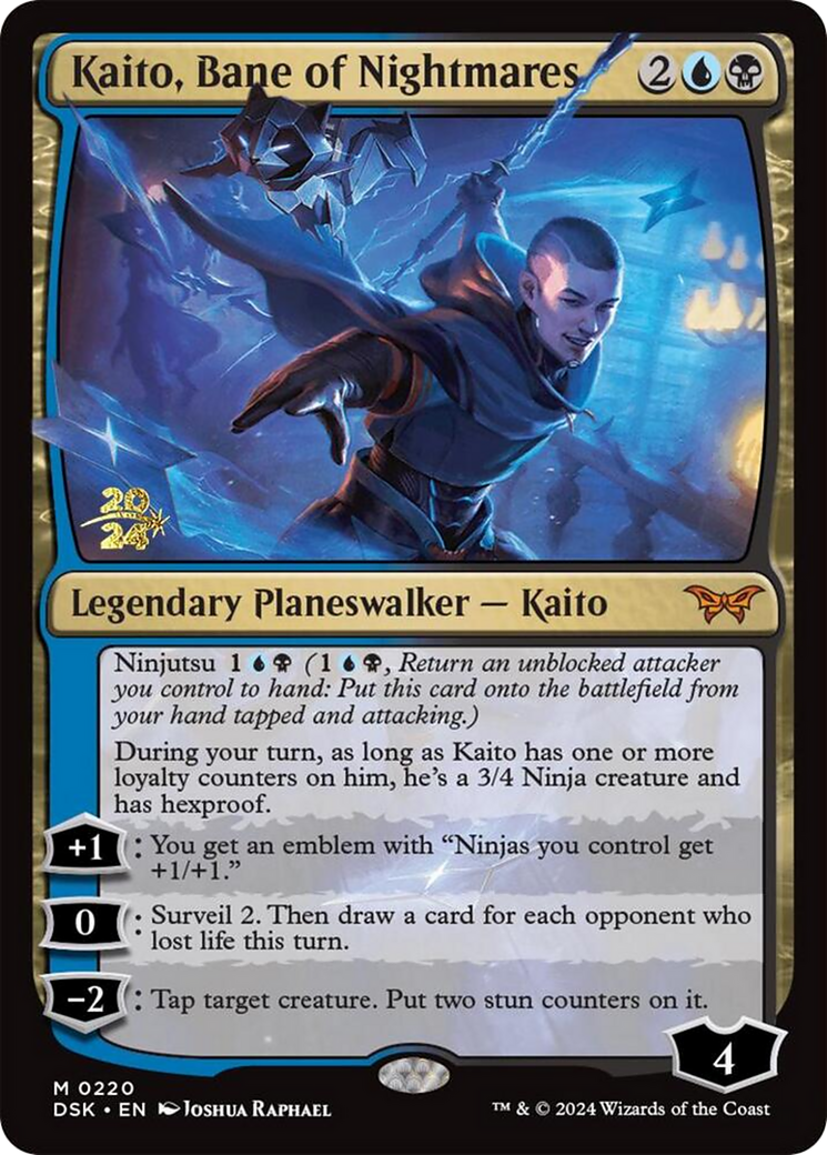 Kaito, Bane of Nightmares (PRE-220S) (Foil)