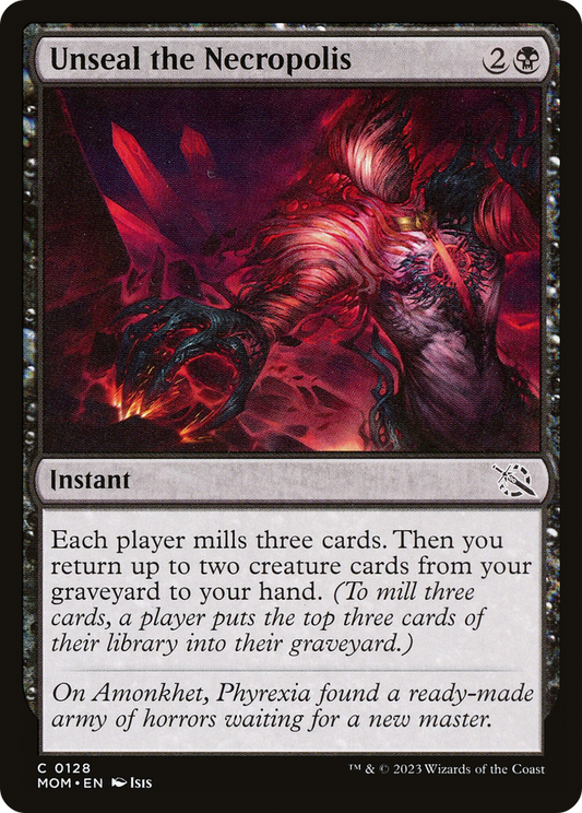 Unseal the Necropolis (MOM-128) (Foil)