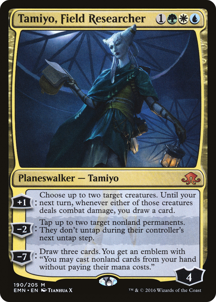 Tamiyo, Field Researcher (EMN-190) (Foil)