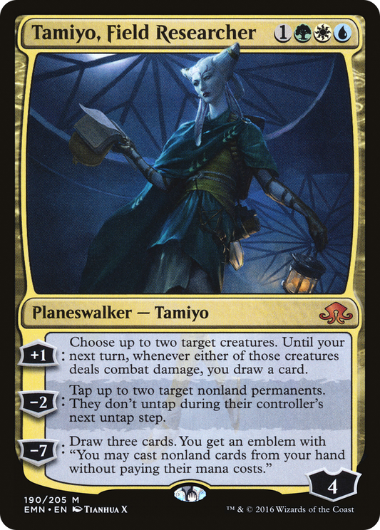 Tamiyo, Field Researcher (EMN-190) (Foil)