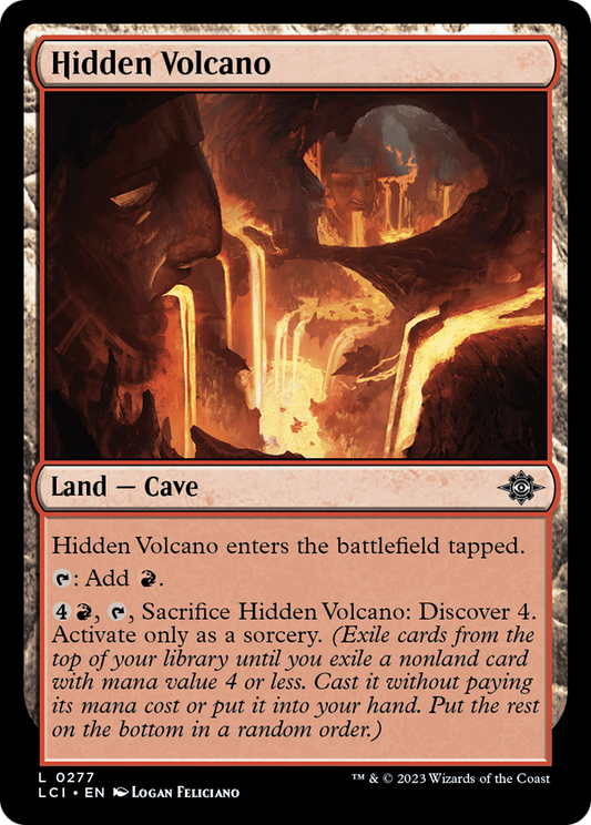 Hidden Volcano (LCI-277) (Foil)