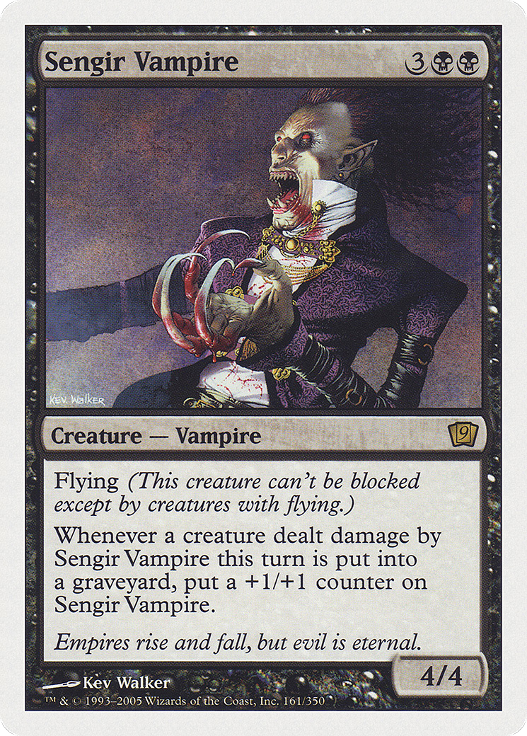 Sengir Vampire (9ED-★) (Foil)