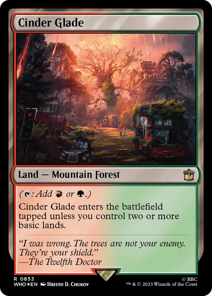 Cinder Glade (WHO-853) (Surge Foil)