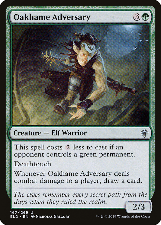 Oakhame Adversary (ELD-167) (Foil)