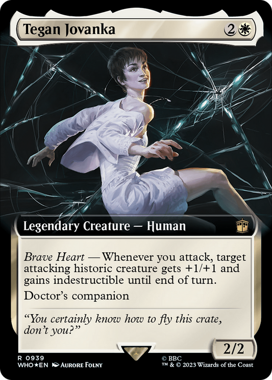 Tegan Jovanka (WHO-939) (Extended Art) (Surge Foil)
